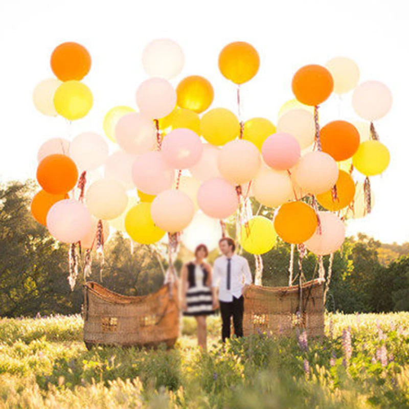 6pcs 36inch Jumbo Round Latex Balloons Large Birthday Wedding Irthday Party Decorations DIY Children\'s Day Anniversary