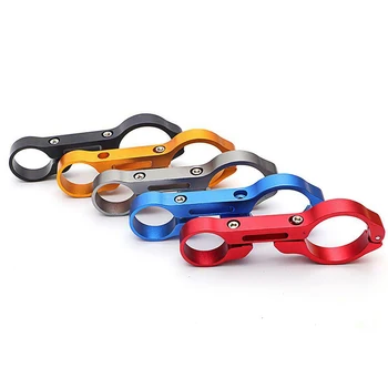 

Portable MTB Bike Handlebar Extension Bracket Bicycle Flashlight Code Table GPS Holder Exterder Bracket for 21-31.8mm Handlebar