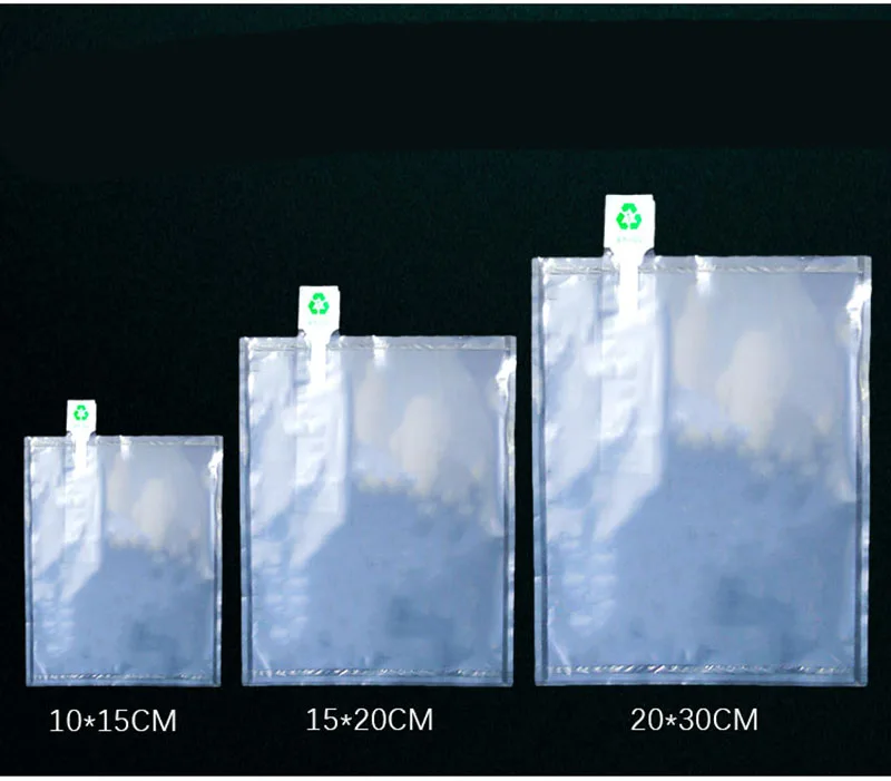 Inflatable air packaging bubble pack cushion wrap bags size pouches shockproof air bags cushion bubble Buffer bag