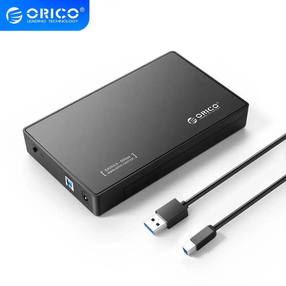 ORICO 3588US3 корпус для жесткого диска 3 5 дюйма SATA внешний USB 0 чехол инструмент