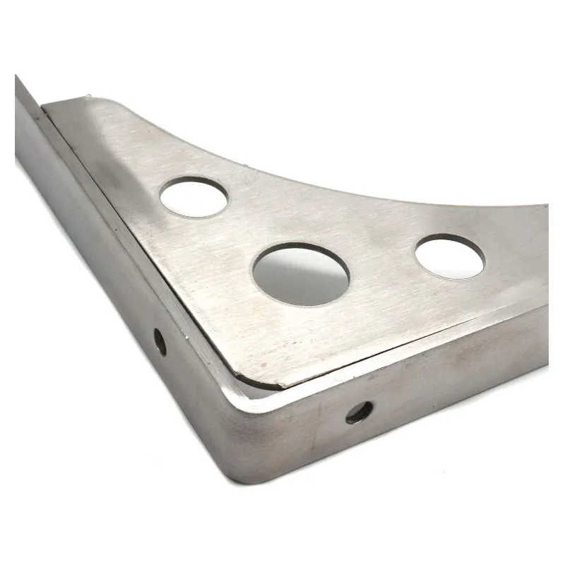 Shelf Bracket Stainless Steel Corner Brace Support 8" 10" 12" Length- Pack of 2pcs