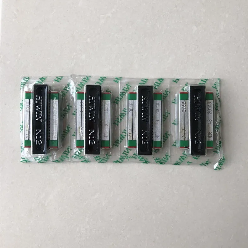 1pc Original Hiwin linear guide MGN12 150 200 250 300 330 350 400 450 500 550 mm MGNR12 rail +1pc MGN12H block carriage cnc 12mm