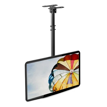 

NBT560-15 TV Ceiling Mount 32-57 inch Flat Panel LED LCD TV Mount Height Adjustable Side Mount Loading 68kgs Max. VESA 600*400mm
