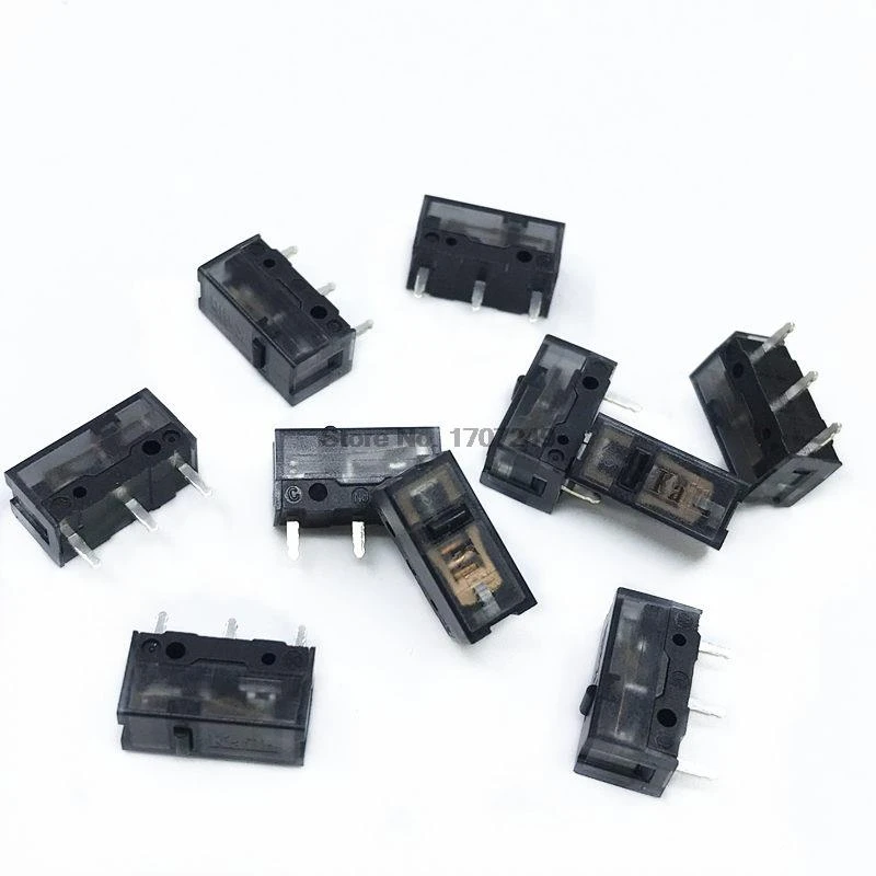 smart wall switch 10Pcs - 100Pcs Kailh GM 8.0 Mouse Micro Switch Gold Contactor 80 Million Click Life 3Pin Black Dot Used On Computer Mice Button light switch wireless