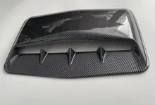 

Car Modification General Exterior Hood Decorative Air Outlet Simulation Vent Carbon Fiber Simulation Vent For Exterior Hood