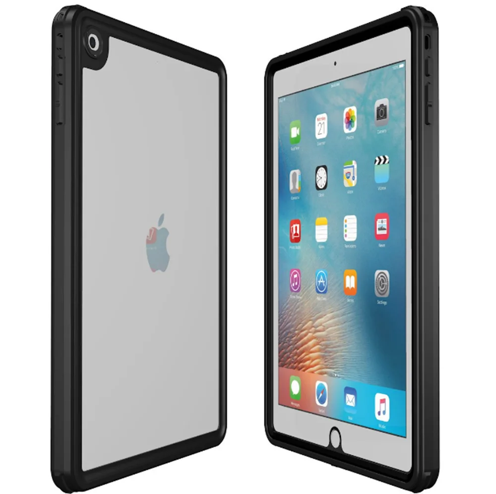 Чехол для iPad Pro 9,7 Air2 водонепроницаемый чехол для подводной съемки 360 градусов Полная защита прозрачный противоударный снегозащитный чехол для iPad - Цвет: iPad 2017
