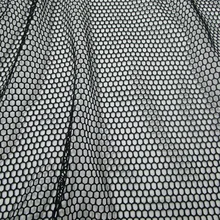 Классическая шестиугольная сетчатая ткань, полиэстер, трикотажная сетчатая ткань, французская спортивная одежда, одежда, повседневная Лоскутная рубашка, ткань для шитья