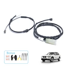 Автомобильные аксессуары замена тормозных колодок датчик износа передний и задний Совместимость с BMW X1(2013
