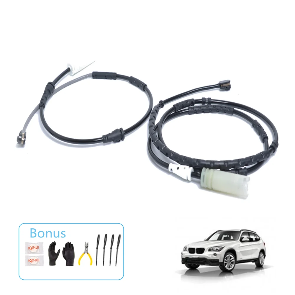 

Car Accessories Replacement Brake Pad Wear Sensor Front and Rear Compatible with BMW X1(2013-2015)