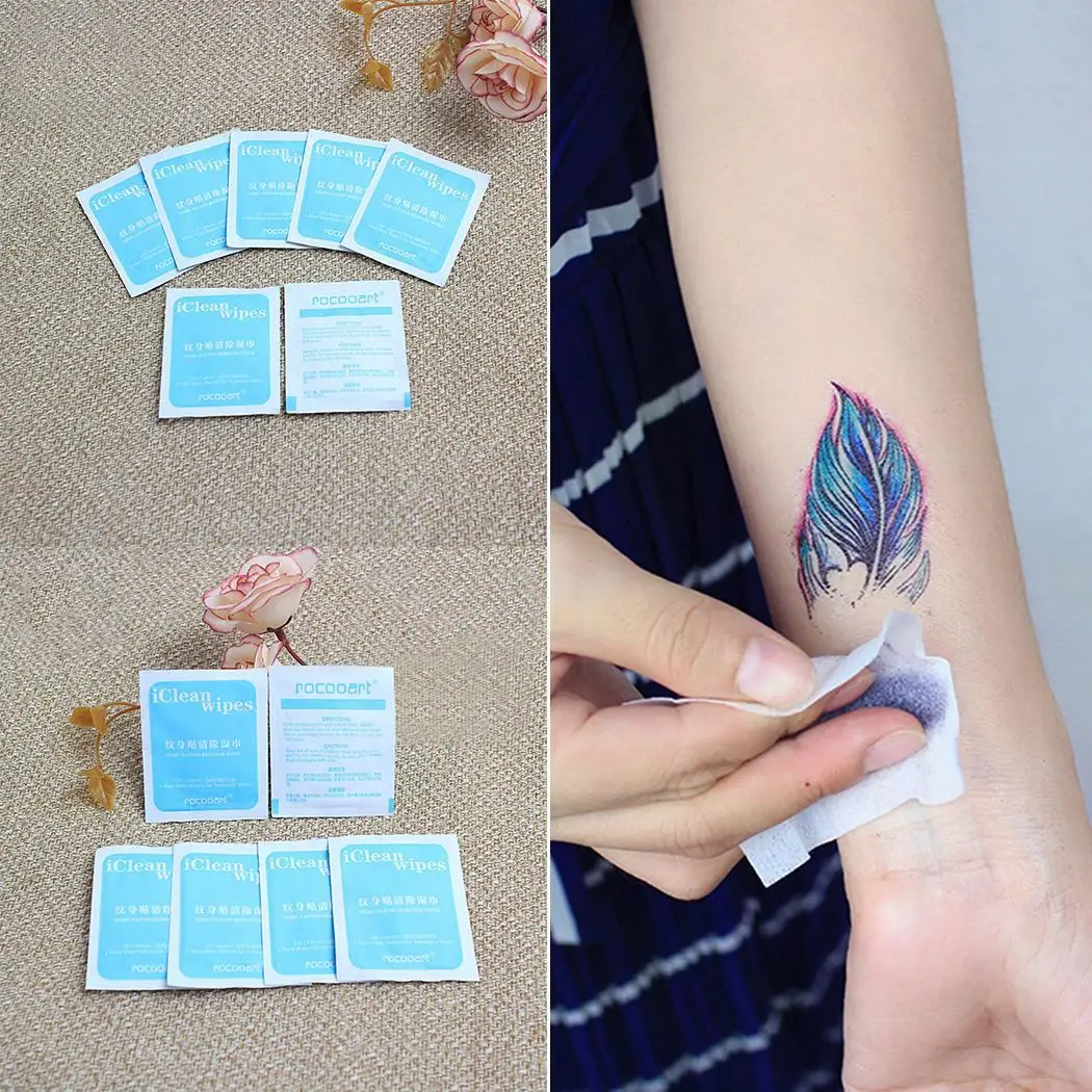 

New Economy Safety One-time Elimination of Tattoo Cleaning Washing White Wipes