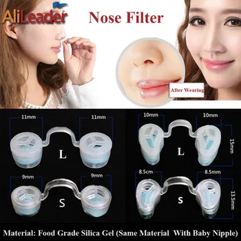 

Alileader Wholesale High Efficient Nasal Filters Dust Mask Invisible Nose Filters Anti Pollution Allergy Nose Nasal Fillter