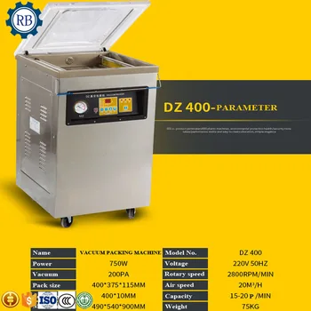 

Commercial Single chamber commercial shrinking wrapping package machine