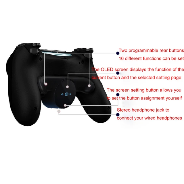 Dualshock Back Button Attachment Original - Ps4 Gamepad Button Aliexpress