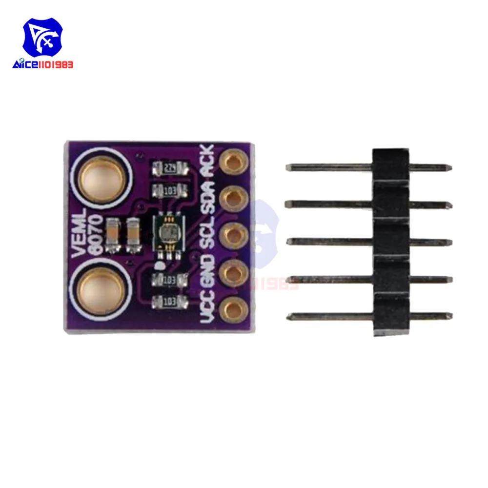Модуль датчика diymore для Arduino I2C светильник на солнечной батарее с УФ датчиком