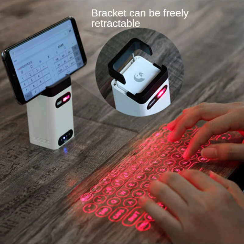 GUARDBIRD Virtual Laser Keyboard Bluetooth Wireless Projector Phone