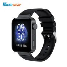 Новинка 2021, Смарт-часы Microwear M1, спортивный трек, ЭКГ, температура тела, пульсометр, Bluetooth, звонки, музыка, IP68 Водонепроницаемые Смарт-часы