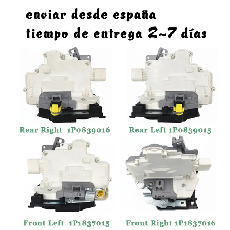 Привод дверного замка для Seat Altea XL Toledo 3 mk3 Leon 2 1p1 5P1 1P1837015 1P1837016 1P0839015 1P0839016 Skoda Superb