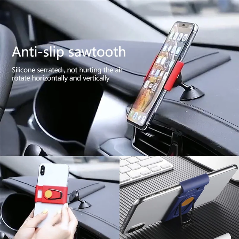 3-in-1 bicycle bracket holderbike phone holder 360 free rotation car bike phone holder aluminium mobiel houder fiets 20D18 (13)