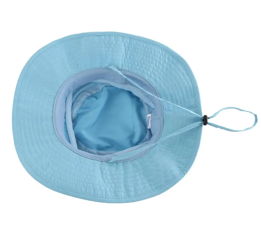 Suntyle UPF 50 Bucket шляпа от солнца для маленьких мальчиков и девочек Регулируемая сетка