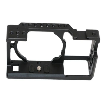 

Camera Cage For Sony A6000 / A6300 Cold Shoe 1/4Inch Mounting Points And Built-In Cold Shoe