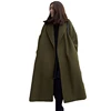 2022 loose winter New Plus Size Fashion Women Casual Warm Oversize long Trench coat Solid Woolen coat wool coat Woman's womens ► Photo 1/6