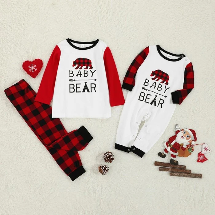 Рождественские пижамы; одинаковые комплекты для семьи; Рождественский пижамный комплект; детская одежда для сна; женская и Мужская одежда для сна для малышей; Модный пижамный комплект на год