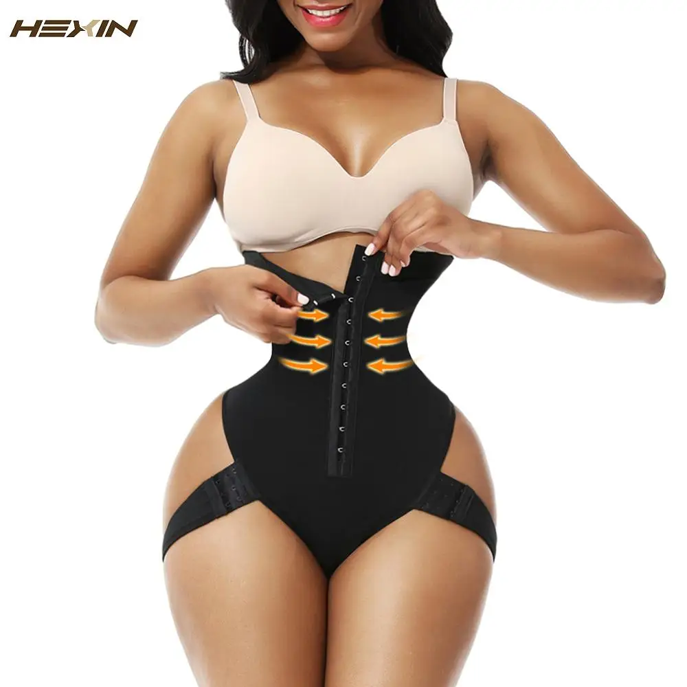 Sexy Control Panties Women Corset Briefs Booty Butt Lifter Shapewear Slimming Pulling Underwear High Waist Body Shaper fajas