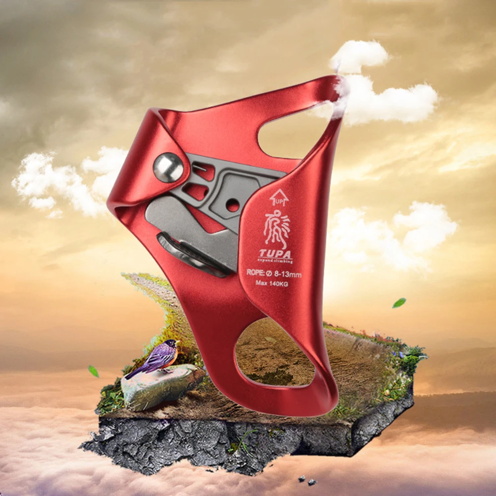 

Outdoor Mountaineering Fall prevention Rock Climbing Chest-style Handheld Risers Fall Protector Climbing Anti-dropping Device