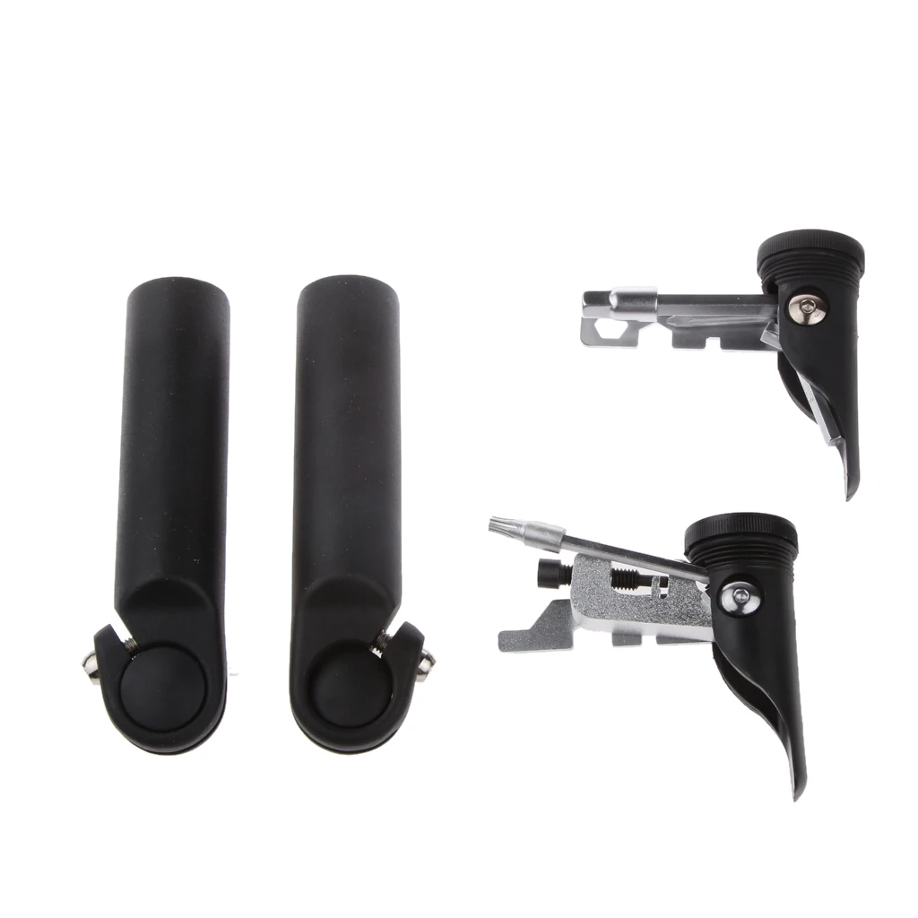 cheap Bike Bicycle Lock on Handlebar Grips And 12 In 1 Bicycle Repair Multi Tool