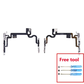 

KiKiss For iPhone 7 Switch ON OFF Lock Power Volume Mute Button Flex Cable Flex Ribbon Mobile Phone Replacement Repair Parts