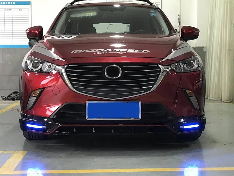 Подходит для Mazda CX-3- наборы для тела Решетка передняя губа задняя губа боковые ступени для Mazda CX-3 Modificate