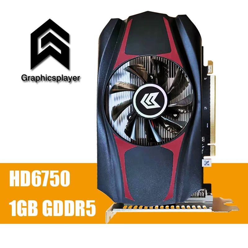 Видеокарта Graphics HD6750 1 ГБ/1024 МБ 128 бит GDDR5 для AMD ATI серии HD6700|Графические карты| |