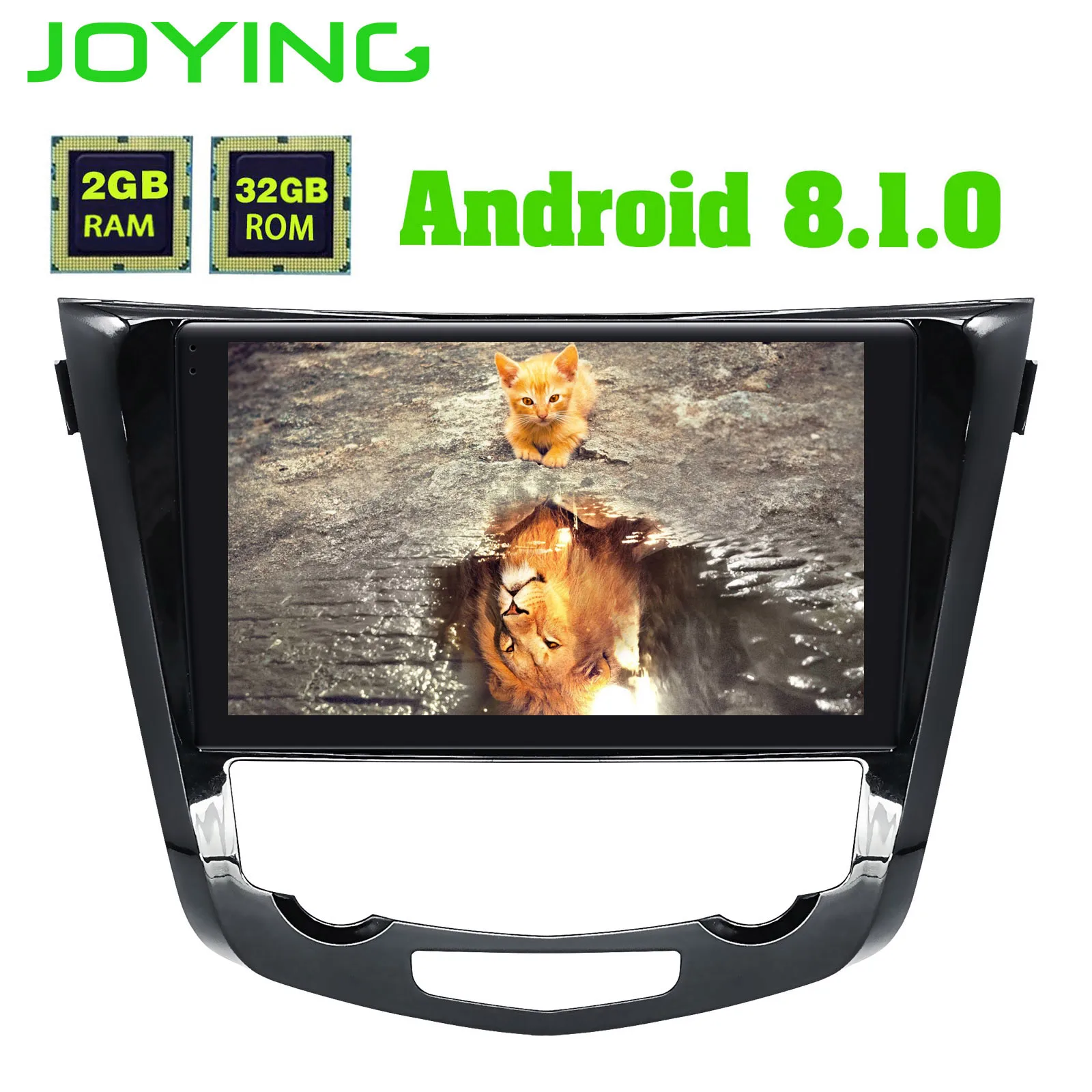 Joying DSP Android 8 1 2G + 32G автомобильное радио для Nissan X-Trail 2014 автомобильный стерео gps 10