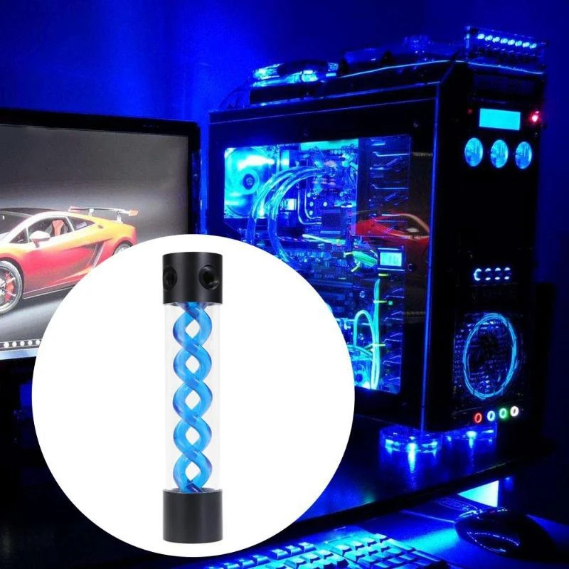 255Mm T Rotary Water Cooling Water Tank for PC Liquid Cooling System