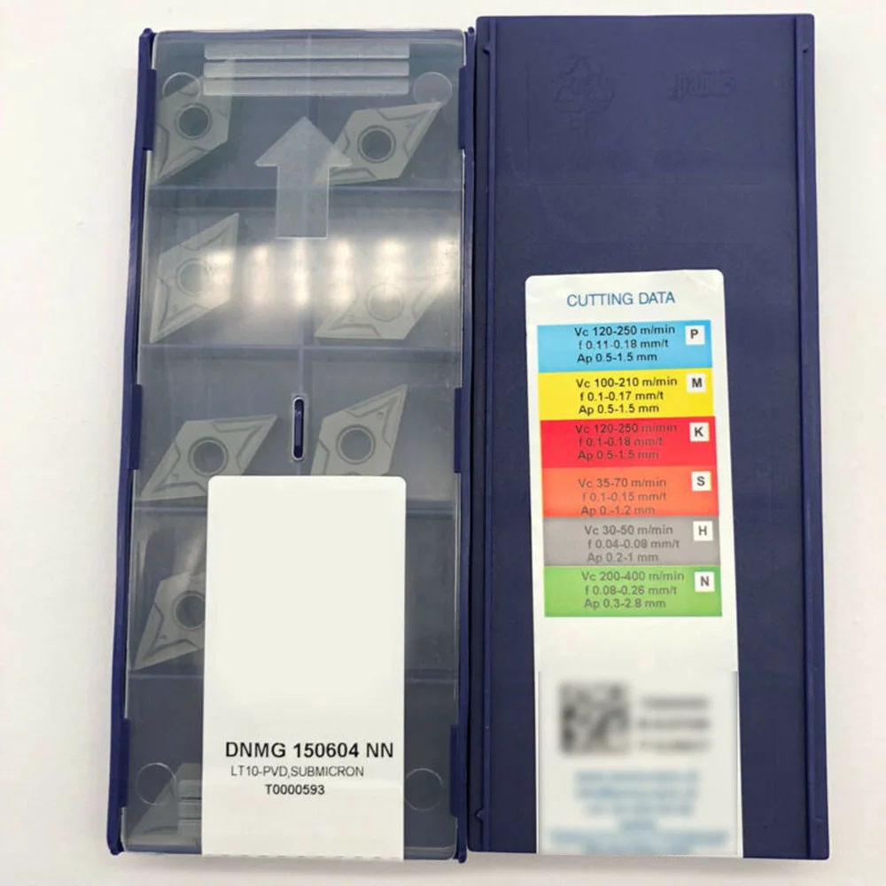 

10pcs Stainless Steel Inserts DNMG150604 NN DNMG 441 Carbide Insert For Stainless Steel Cast Iron