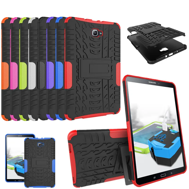 Для Samsung GALAXY Tab A A6 10 1 2016 чехол T580 T585 T580N T585N дюймов планшет TPU + PC противоударный
