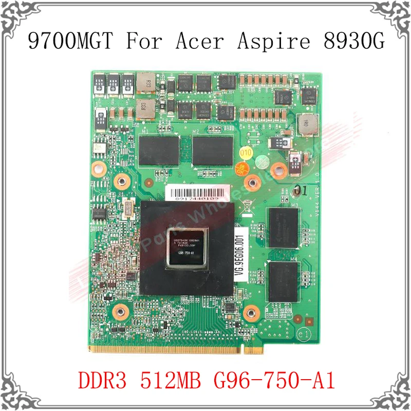 9700MGT DDR3 512MB Graphics Card For Acer Aspire 8930G Display Card