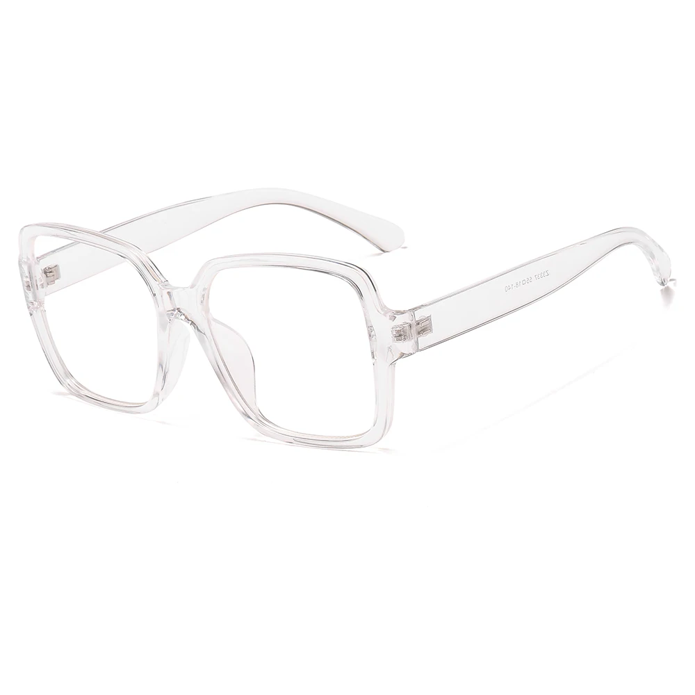 Tesia шик негабаритных женщин квадратная оправа для очков прозрачные линзы Модные Крутые Девушки унисекс очки Lentes Mujer Z3337