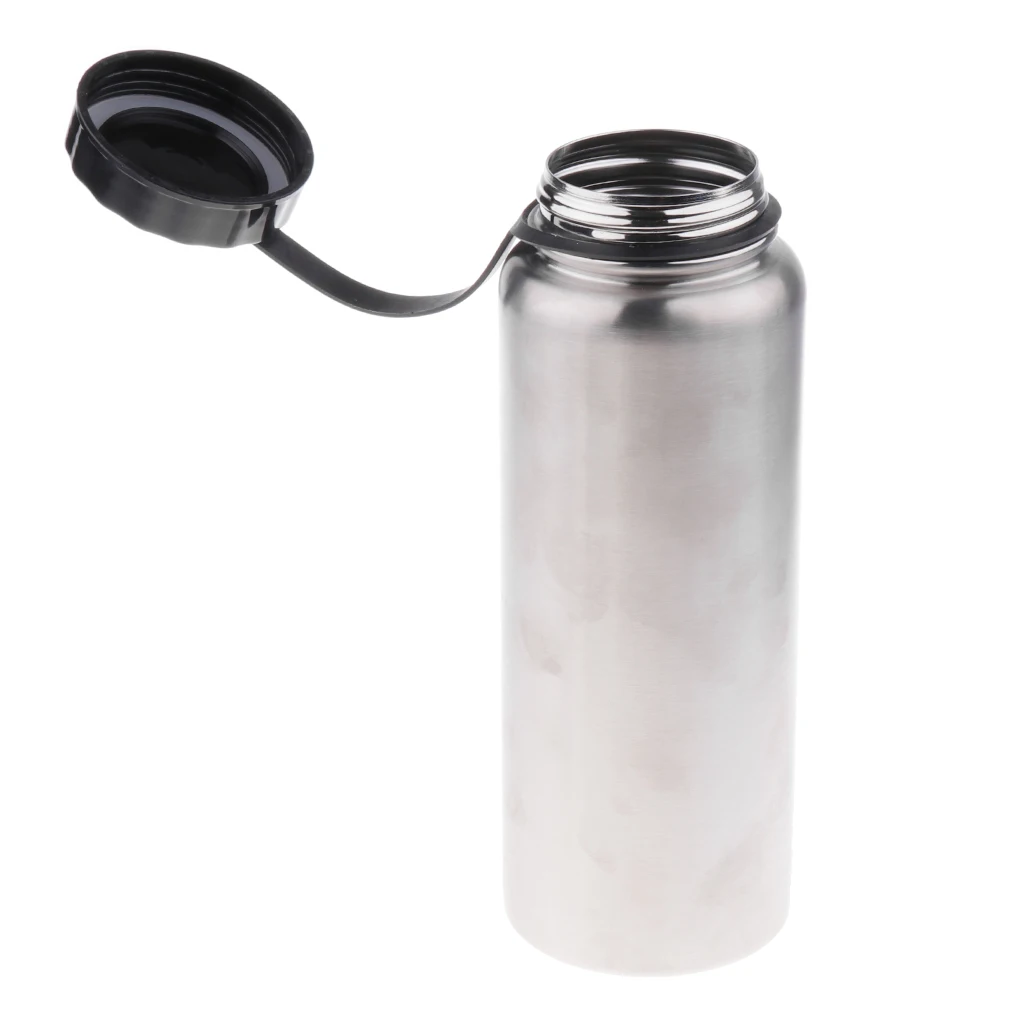 Outdoor 1L Water Bottle +750ml Foldable Cup With Cap + Bottle Hanger + Bag Necessary Cookware for Outdoor Activities Backpacking