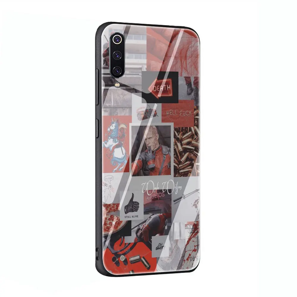 G3 MARVEL обои закаленное стекло чехол для Xiaomi 8 Lite A1 A2 9 Redmi Note 5 6 7 Pro 6A 4X F1 - Цвет: G3