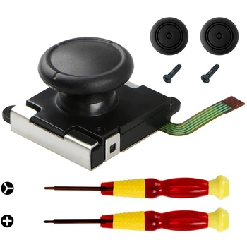 

Replacement Joystick Analog Thumb Stick for Nintendo Switch Joy-Con Controller-Include Tri-Wing & Cross Screwdriver Tool