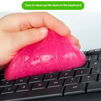

Car Air Vent Console Cleaning Sponge PC Computer Laptop Keyboard Mouse Cleaning Mud Glue Gel
