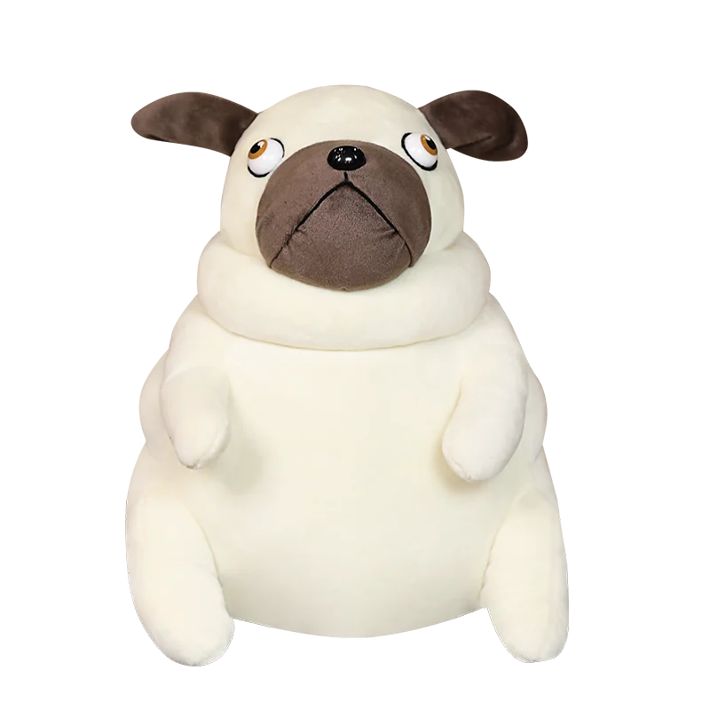 Игрушка-подушка плюшевая Мопс 15/30 см 2020 | Игрушки и хобби