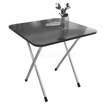 

Small Table, Simple Home Folding, Small Table, Small Household Square Table Rental Room Portable, Portable And Fashionable