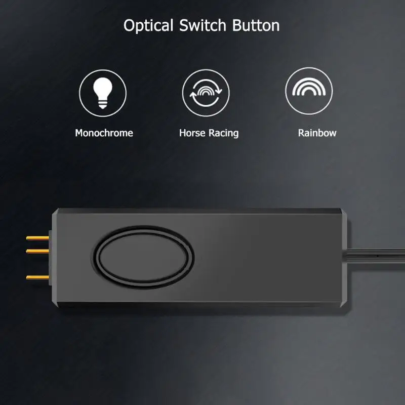 Jonsbo ARGB контроллер SATA Pin питание ARGB контроллер для 3Pin 5 в чехол светодиодный освещение настольный компьютер