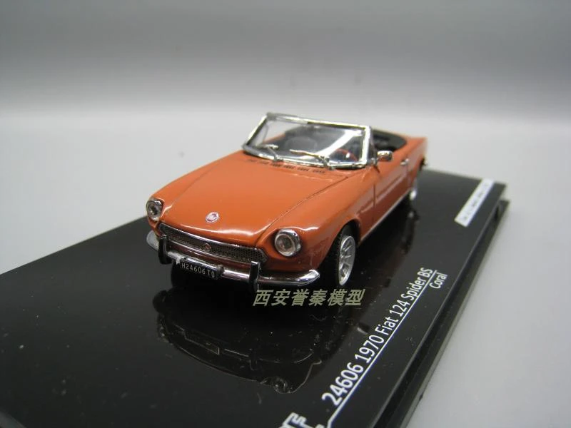 fiat 124 spider diecast