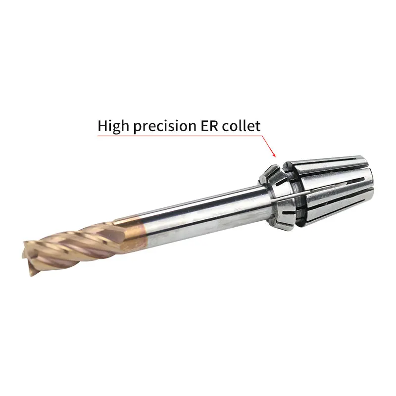 ER8 ER11 ER16 ER20 1mm 5mm 10mm Spring Collet High precision ER Collet Set For CNC Engraving Machine Lathe Mill Tool 1PCS/5PCS