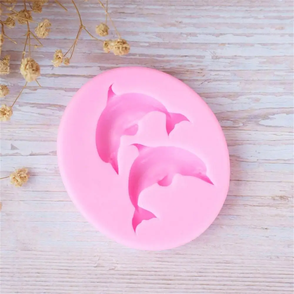 Форма для выпечки дельфинов морских животных ракушек помадки|Формы тортов| |