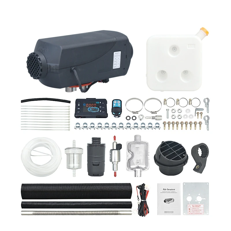 

12V 5000W Car Heater Air Diesels Fuel Heater Air Diesels Heater Parking Heater with Remote Control LCD Monitor for RV Trucks Boa