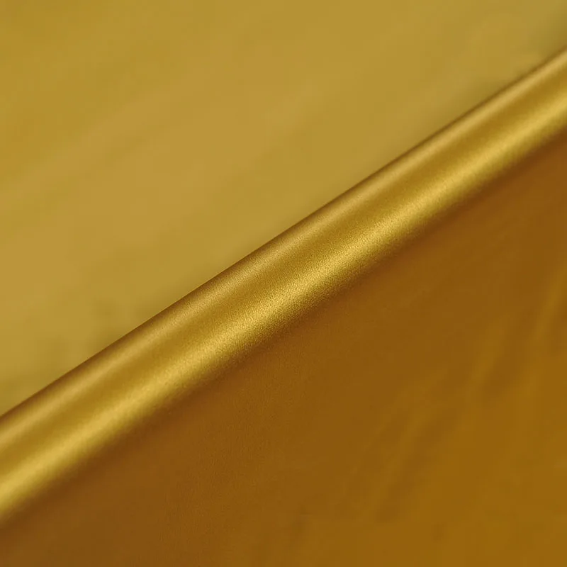 Золотой 30 момме тяжелый креп шелковая ткань для атласного платья tissu bazin riche getzner telas лоскутное algodon tecido tela stoffen